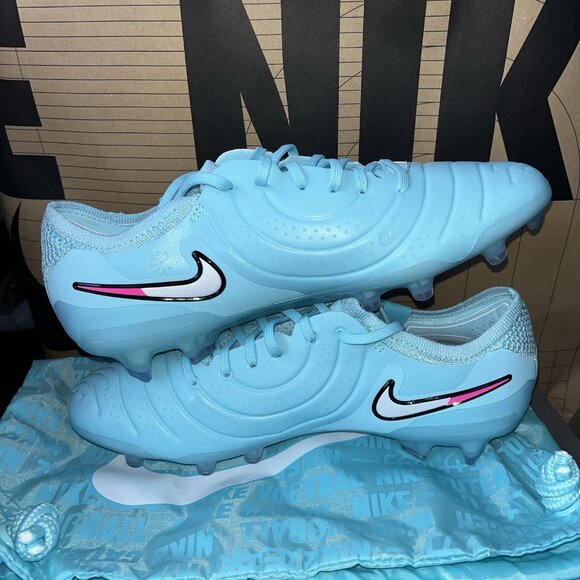 NEW Nike Tiempo Legend 10 Elite FG Copa/White South Beach DV4328-401 Sz 7.5 main image 6